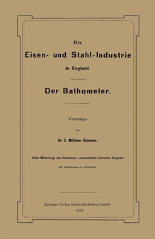 Die Eisen- und Stahl-Industrie in England : Der Bathometer