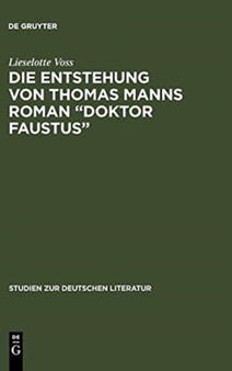 Die Entstehung von Thomas Manns Roman "Doktor Faustus" : 39