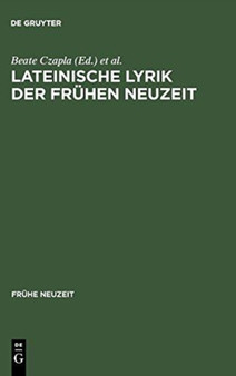 Lateinische Lyrik der Fruhen Neuzeit : 77