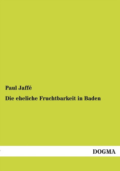 Die Eheliche Fruchtbarkeit in Baden