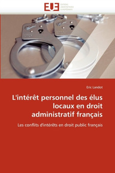 L''int r t Personnel Des lus Locaux En Droit Administratif Fran ais