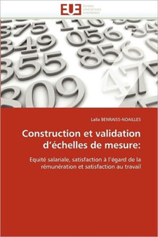 Construction Et Validation D chelles de Mesure