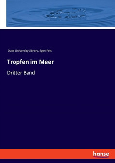Tropfen im Meer : Dritter Band