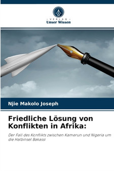 Friedliche Losung von Konflikten in Afrika