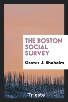 The Boston Social Survey by Grover J Shoholm - Paperback