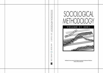 Sociological Methodology, Volume 31, 2001