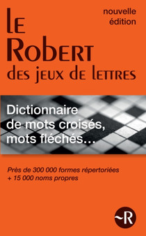 Le Robert Des Jeux De Lettres. Dictionnaire Mots Croises