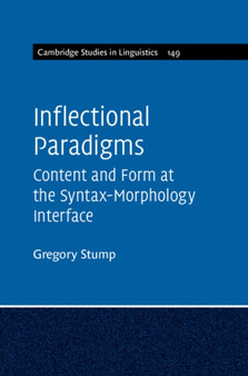 Inflectional Paradigms : Content and Form at the Syntax-Morphology Interface : 149