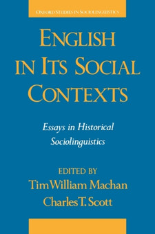 English in Its Social Contexts