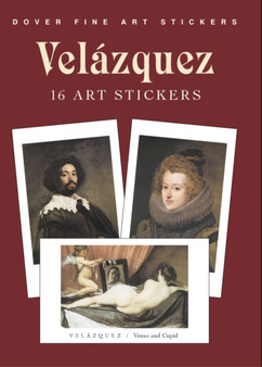 Velazquez: 16 Art Stickers by Diego Velazquez - Paperback