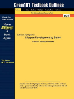 Studyguide for Lifespan Development by Seifert, ISBN 9780395967713