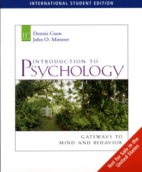Introduction to Psychology : Gateways to Mind and Behavior WITH Concept Booklet: Gateways, Concepts, Maps, and Review