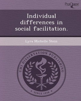 Individual Differences in Social Facilitation