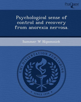 Psychological Sense of Control and Recovery from Anorexia Nervosa