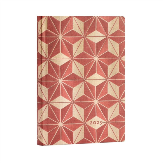 Hishi (Ukiyo-e Kimono Patterns) Midi Dayplanner 2023 by Paperblanks - Paperback