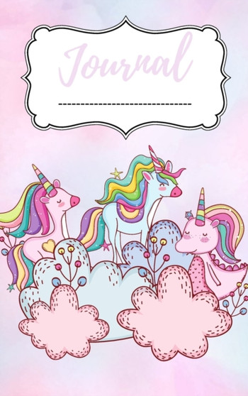 Journal : Magic Diary For Girls, Adorable Unicorns, Unicorn Journal For Girls, Beautiful Designs, Journal For Girls +6, Activity Book by H Elliott - Hardback