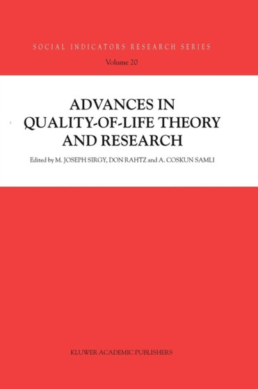 Advances in Quality-of-Life Theory and Research : 20