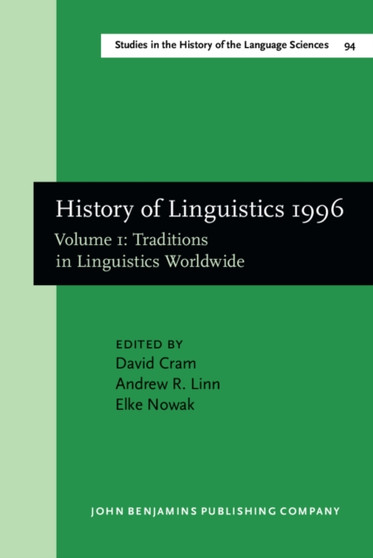 History of Linguistics 1996 : Volume 1: Traditions in Linguistics Worldwide : 94