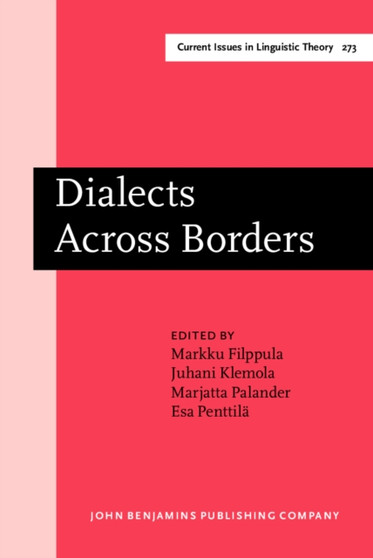 Dialects Across Borders : Selected papers from the 11th International Conference on Methods in Dialectology (Methods XI), Joensuu, August 2002 : 273