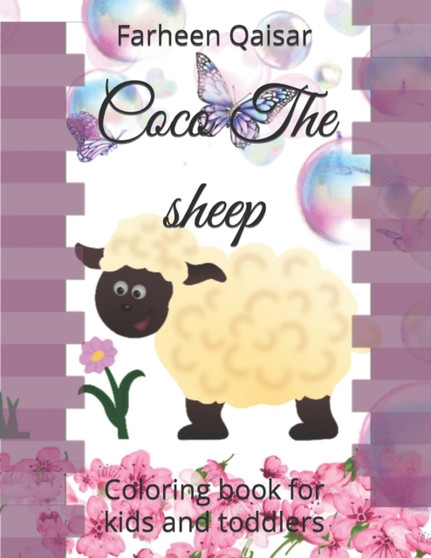 Coco The sheep : Coloring book for kids and toddlers by Farheen Qaisar - Paperback
