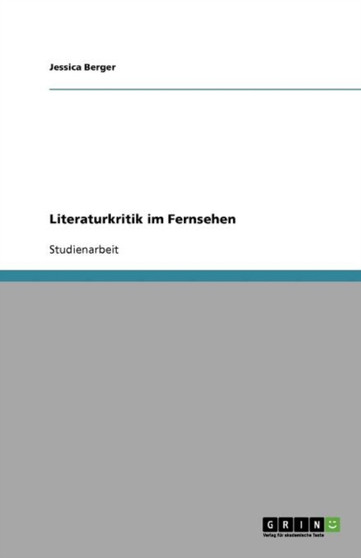 Literaturkritik im Fernsehen