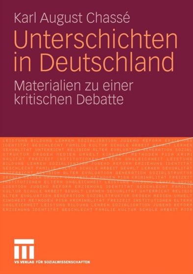 Unterschichten in Deutschland : Materialien zu einer kritischen Debatte : 1