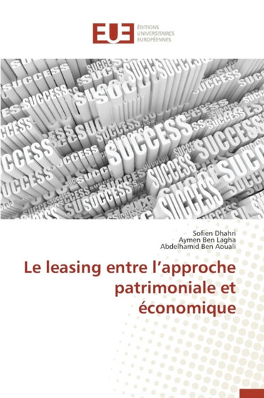 Le Leasing Entre L Approche Patrimoniale Et conomique