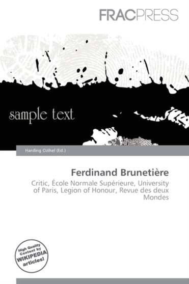 Ferdinand Bruneti Re