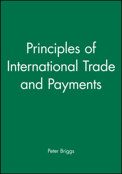 Principles of International Trade and Payments