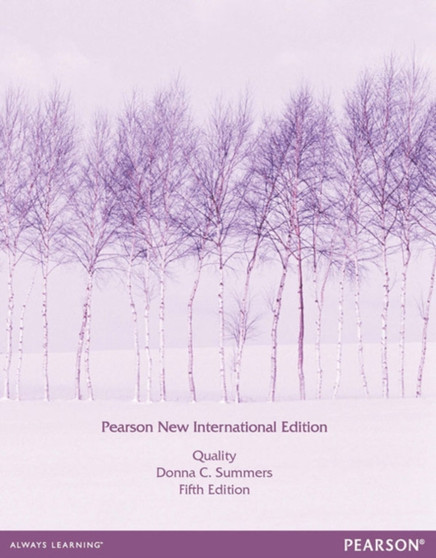 Quality : Pearson New International Edition