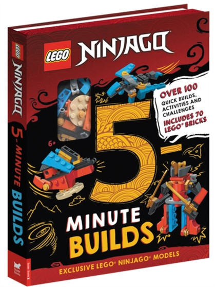 LEGO? NINJAGO?: Five-Minute Builds (with 70 LEGO bricks)