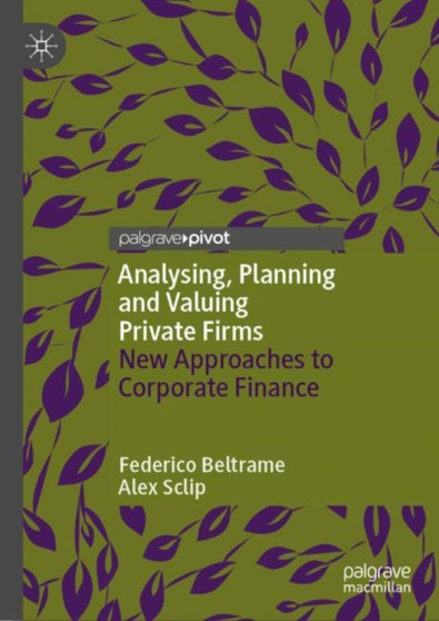 Analysing, Planning and Valuing Private Firms : New Approaches to Corporate Finance