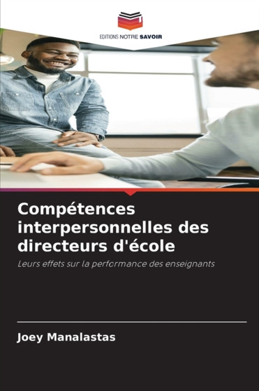 Competences interpersonnelles des directeurs d'ecole Competences interpersonnelles des directeurs d'ecole