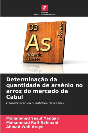 Determinacao da quantidade de arsenio no arroz do mercado de Cabul