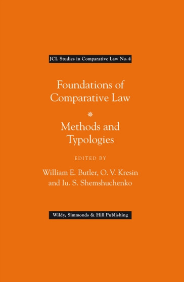 Foundations of Comparative Law : Methods and Typologies