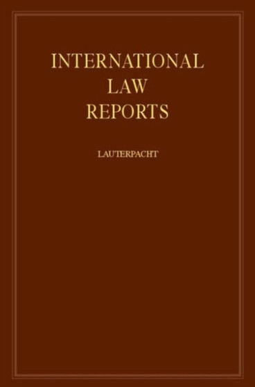 International Law Reports : Volume 21