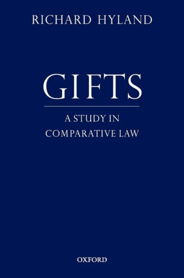 Gifts : A Study in Comparative Law