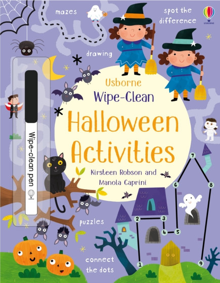 Wipe-Clean Halloween Activities : A Halloween Book for Children