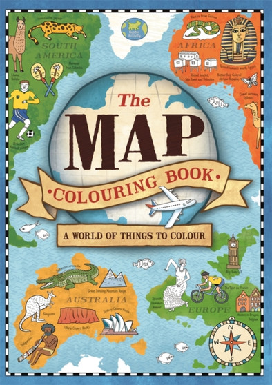 The Map Colouring Book : A World of Things to Colour