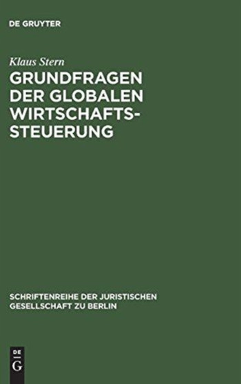 Grundfragen der globalen Wirtschaftssteuerung : 34