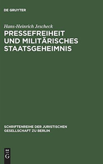 Pressefreiheit und militarisches Staatsgeheimnis : 16