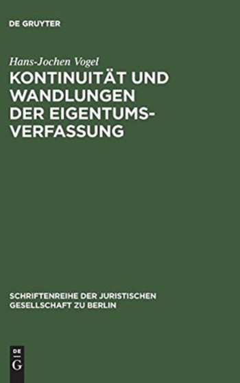 Kontinuitat und Wandlungen der Eigentumsverfassung : 51