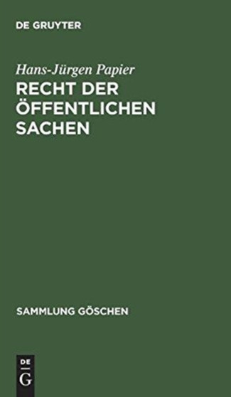 Recht der offentlichen Sachen : 2900