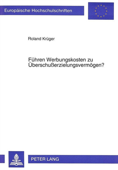 Fuehren Werbungskosten zu Ueberschuerzielungsvermoegen?