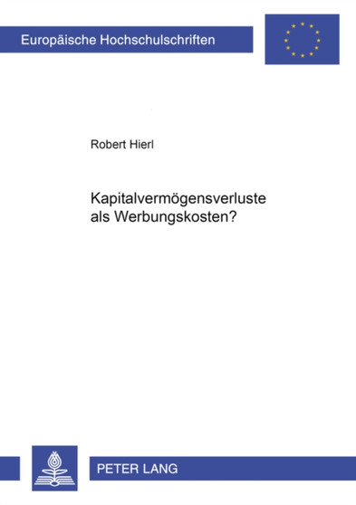 Kapitalvermoegensverluste ALS Werbungskosten? : 3613