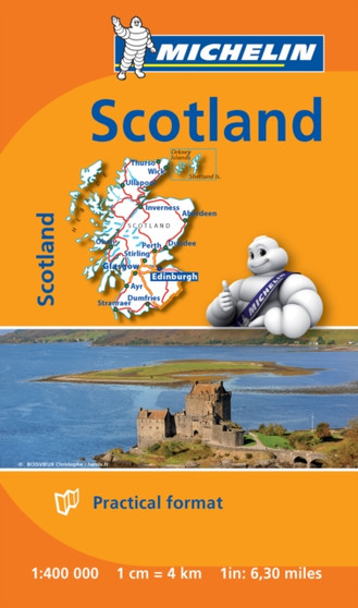 Scotland - Michelin Mini Map 8501 : Map