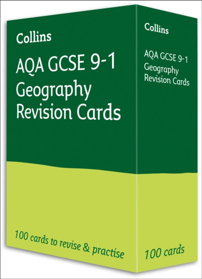 AQA GCSE 9-1 Geography Revision Cards : Ideal for the 2024 and 2025 Exams