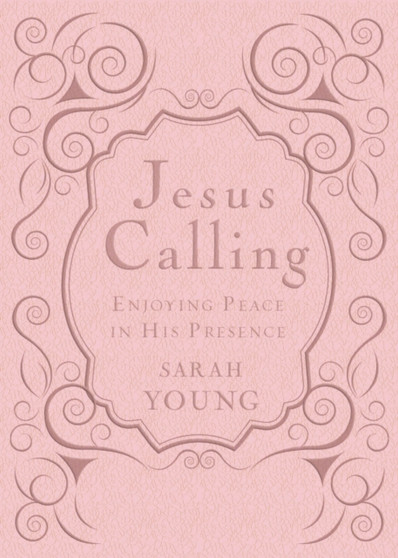 Jesus Calling, Pink Leathersoft, with Scripture References : Enjoying Peace in His Presence (a 365-Day Devotional)