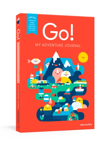 Go Red : A Kids' Interactive Travel Diary and Journal