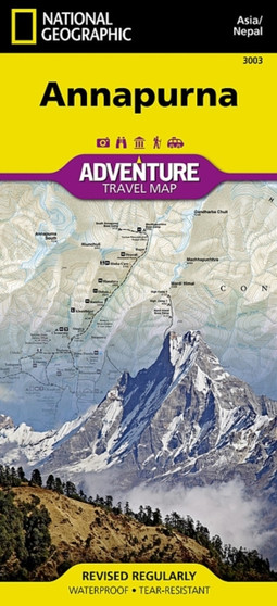 Annapurna, Nepal : Travel Maps International Adventure Map